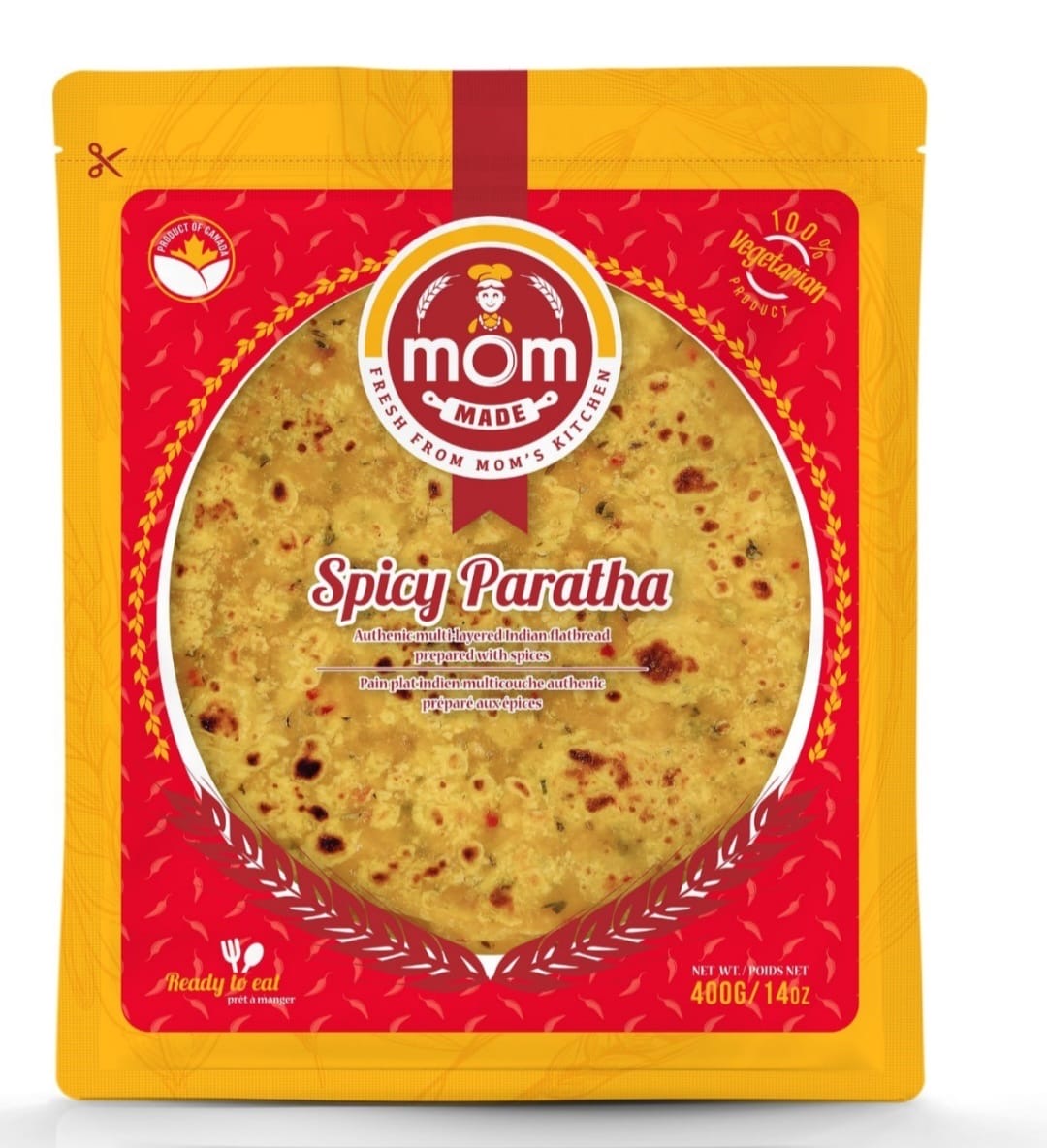 Spicy pratha x6