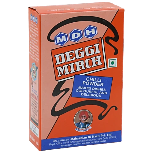 Mdh Powder - Deggi Mirch, 100 g Carton