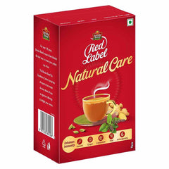 Red Label Natural Care Tea, Chai Made With 5 Ayurvedic Herbs,500 g