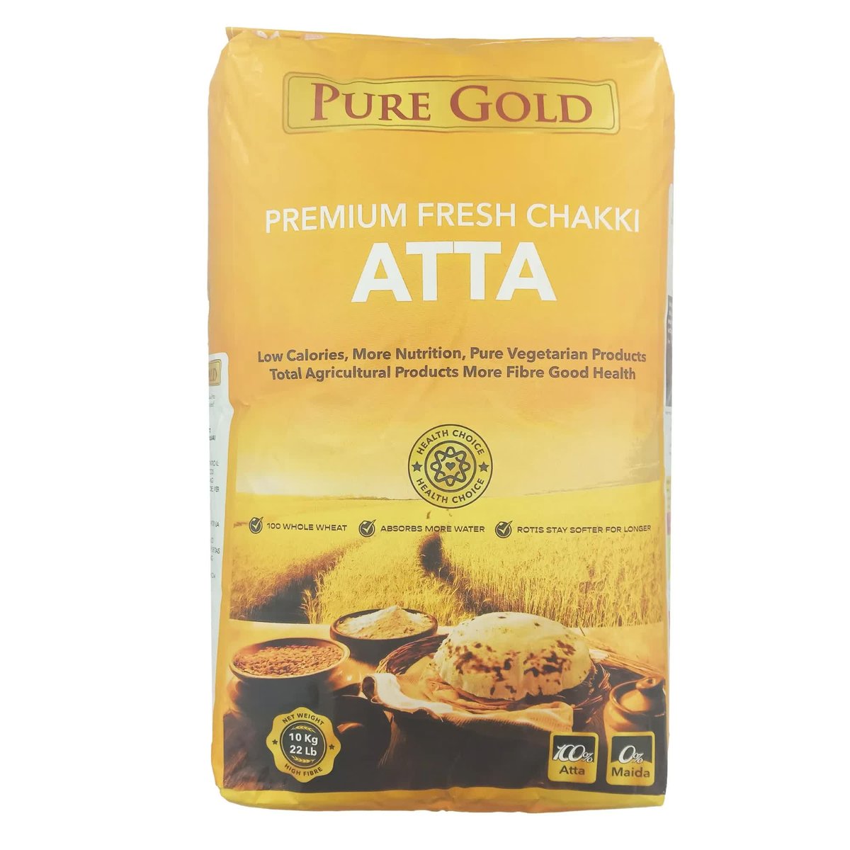 Pure Gold Premium Fresh Chakki Atta